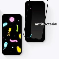 Ochranné sklo na iPhone 17, ANTIBACTERIAL + sklo na kameru