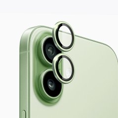 Ochranné sklo na objektív pre iPhone 17, zelená