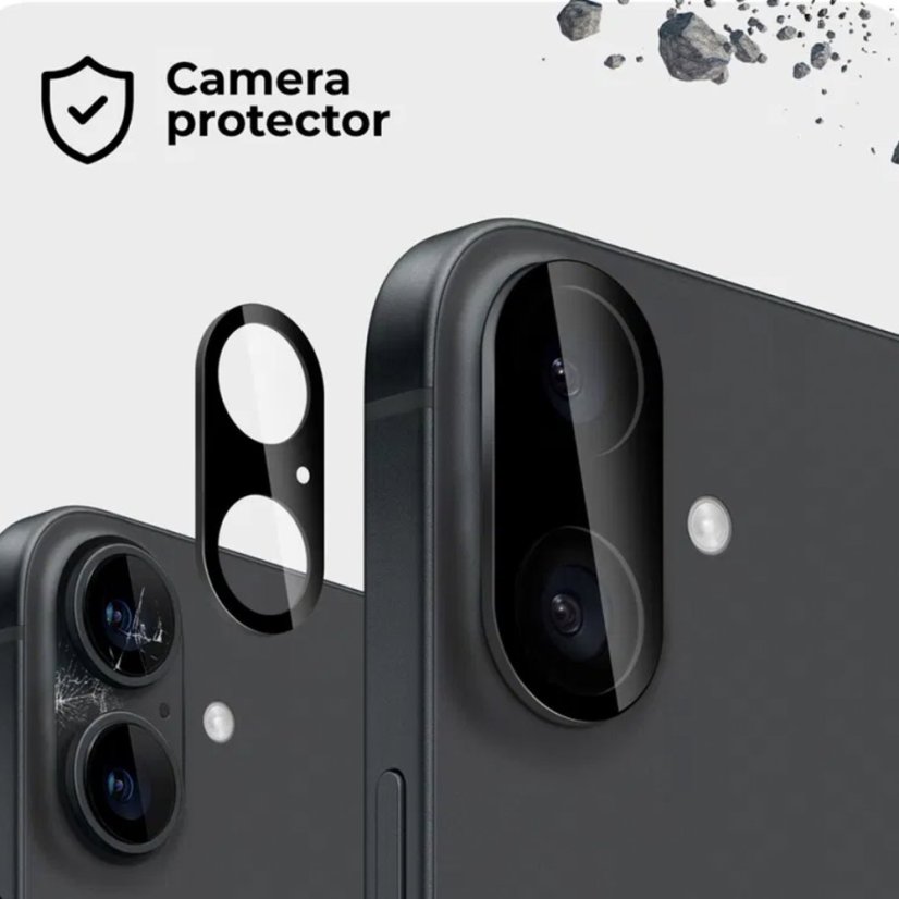 Ochranné sklo pro iPhone 17, s lepicí ESD vrstvou odpuzující prach