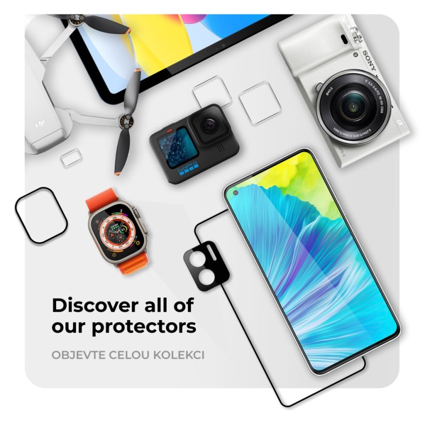 Ochranné sklo na iPhone 17 Air (3D Glass) + aplikátor