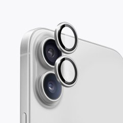 Ochranné sklo pro objektív pre iPhone 17, stříbrná