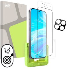 Ochranné sklo pro Xiaomi 15T + kamera  (SAMOINSTALAČNÍ APLIKÁTOR) kompatibilní s pouzdrem