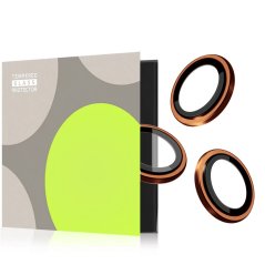 Ochranné sklo na objektív pre iPhone 17 Pro / 17 Pro Max, oranžová