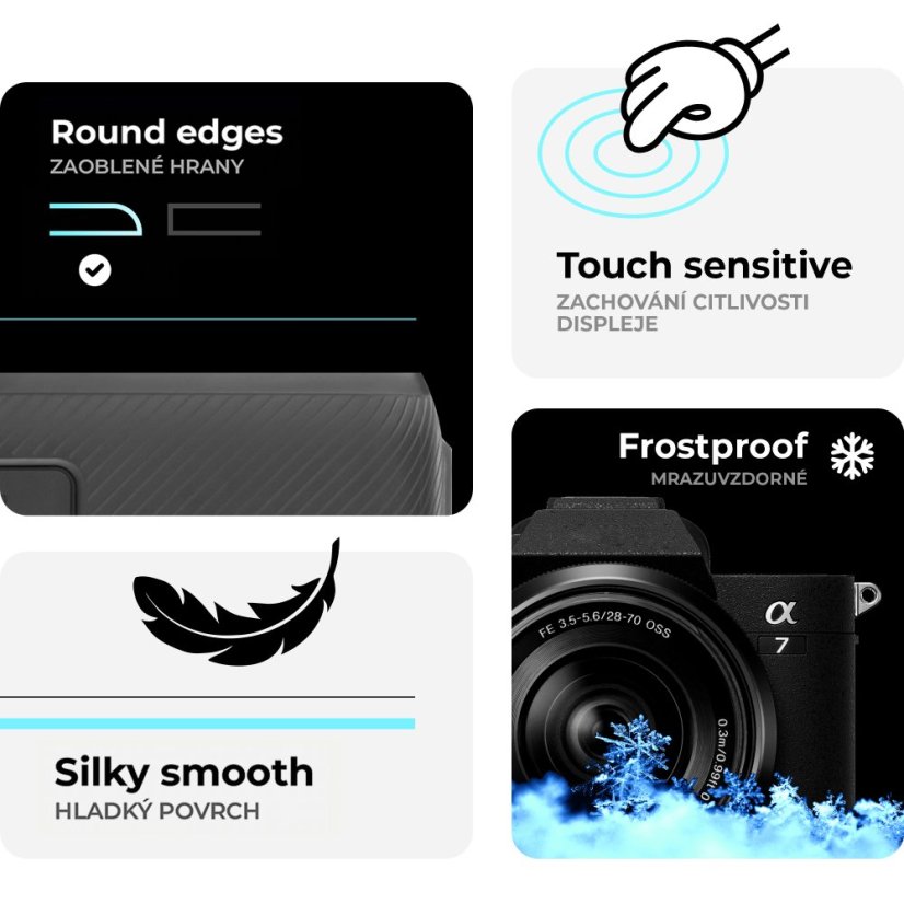 Ochranné sklo pro Canon EOS R6 I-II / R7