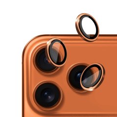Ochranné sklo na objektív pre iPhone 17 Pro / 17 Pro Max, oranžová