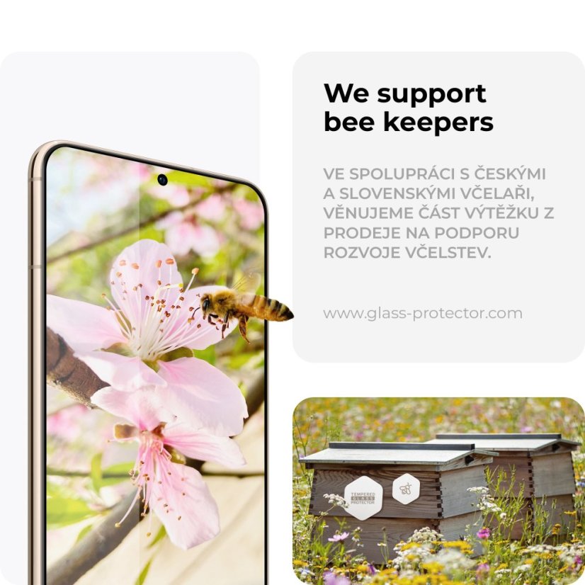 Ochranné sklo na Honor 90 (3D Glass) + aplikátor