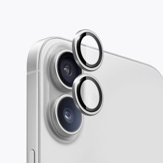 Ochranné sklo na objektív pre iPhone 17, strieborná