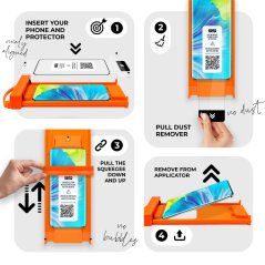 Ochranné sklo pro Vivo X200 (Magic3D) + samočistící aplikátor