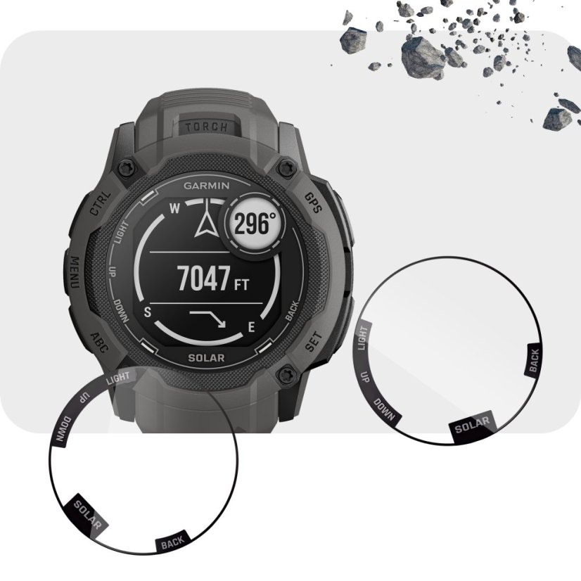 Ochranné sklo pro Garmin Instinct 2X Solar