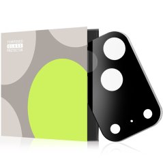 Ochranné sklo na objektív pre iPhone 17 Pro Max, čierna (Case Friendly)