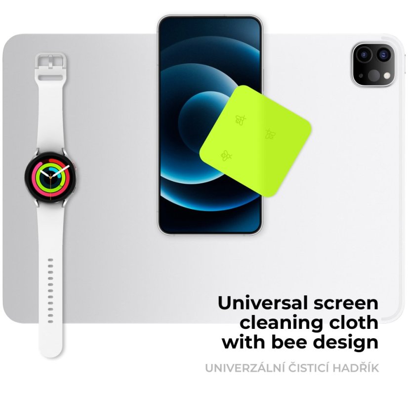 Ochranné sklo na iPhone 17 Air (3D Glass) + aplikátor