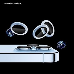 Ochranné sklo safírové pro Samsung Galaxy S24 Ultra / S23 Ultra fialová (safírové)