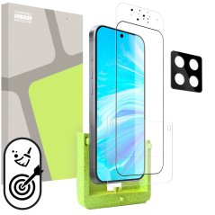 Ochranné sklo pro Xiaomi 14T + kamera  (SAMOINSTALAČNÍ APLIKÁTOR) kompatibilní s pouzdrem