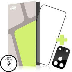 Ochranné sklo pro iPhone 17 Pro Max, s lepicí ESD vrstvou odpuzující prach