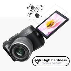 Ochranné sklo pro Canon EOS 100D / 250D / M3 / M5 / M6 I-II / M10 / G9 X I-II / M50 I-II / G7 X I-III / RP