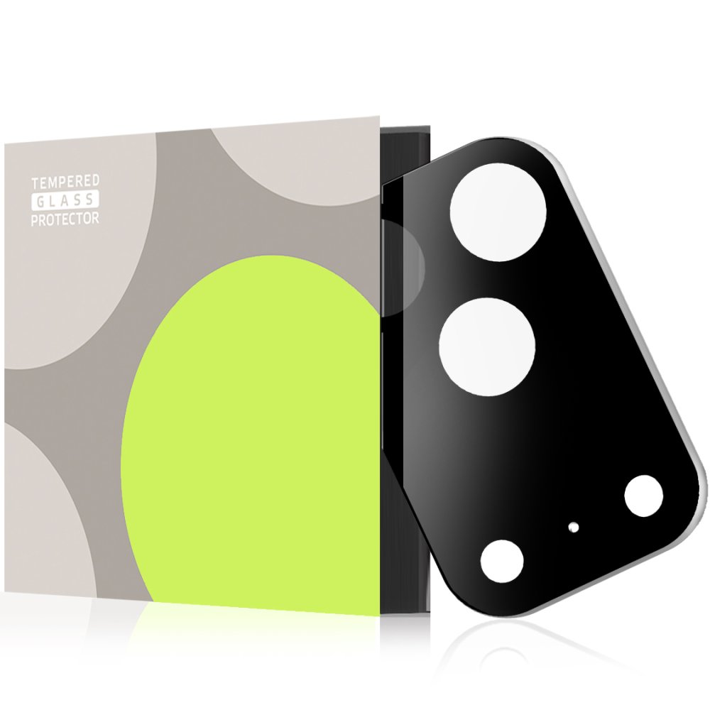 E-shop Ochranné sklo na objektív pre iPhone 17 Pro, čierna (Case Friendly)
