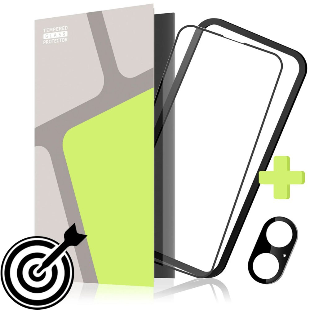E-shop Ochranné sklo na iPhone 17 (3D Glass) + aplikátor
