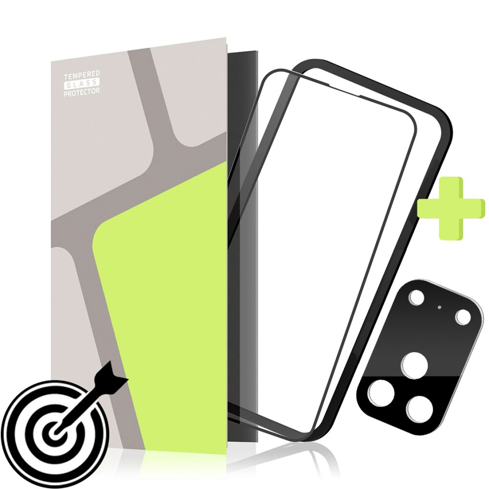 E-shop Ochranné sklo na iPhone 17 Pro (3D Glass) + aplikátor